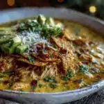 creamy chicken tortilla soup - featured image