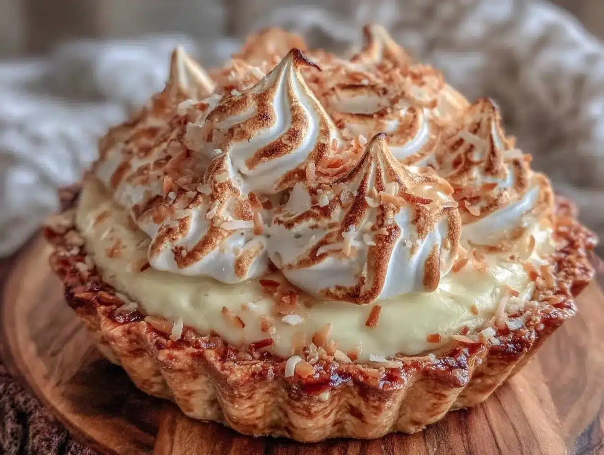 creamy coconut cream pie preparation steps