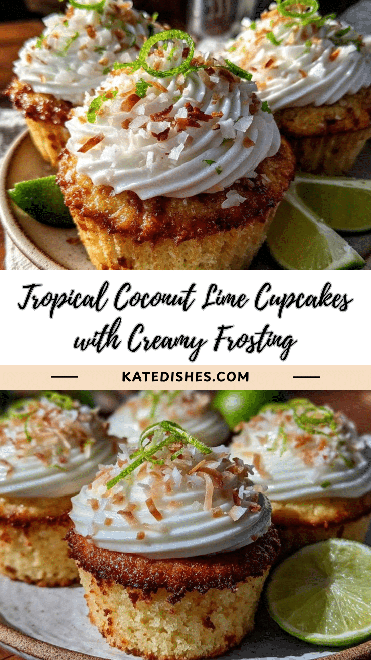creamy coconut lime cupcakes recipe