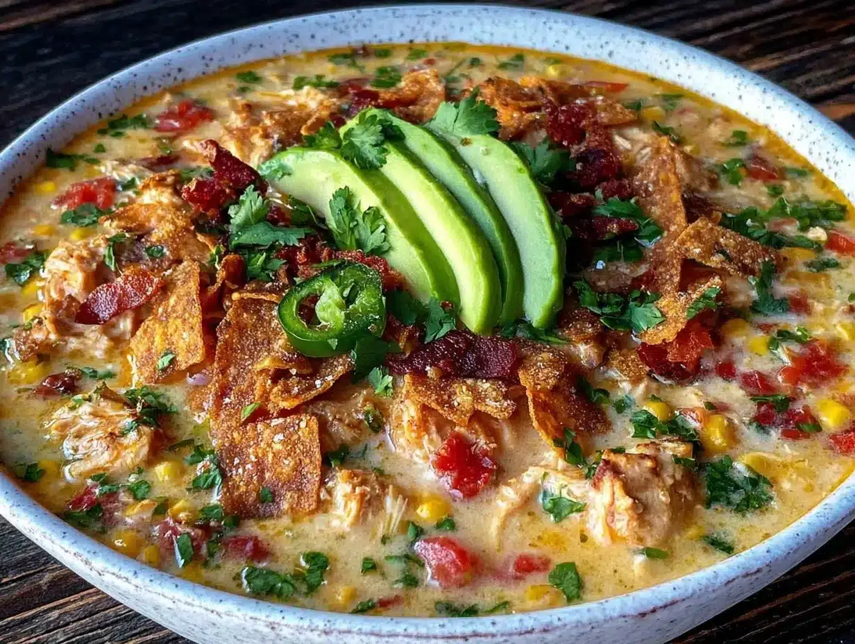 creamy comfort chicken tortilla soup preparation steps