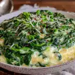 creamy creamed spinach with Parmesan - featured image
