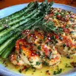 creamy lemon herb chicken - featured image