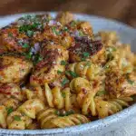 creamy one-pot cajun chicken pasta - featured image