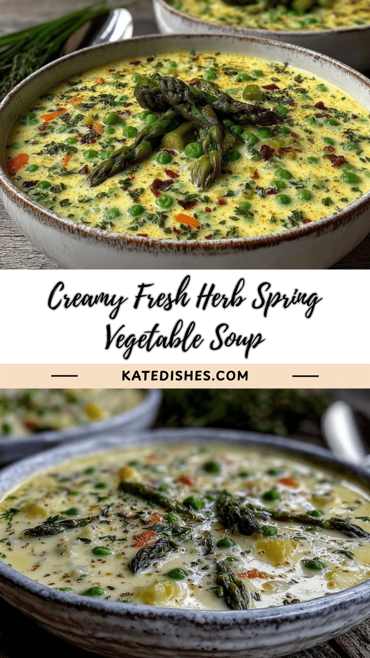 creamy spring vegetable soup recipe