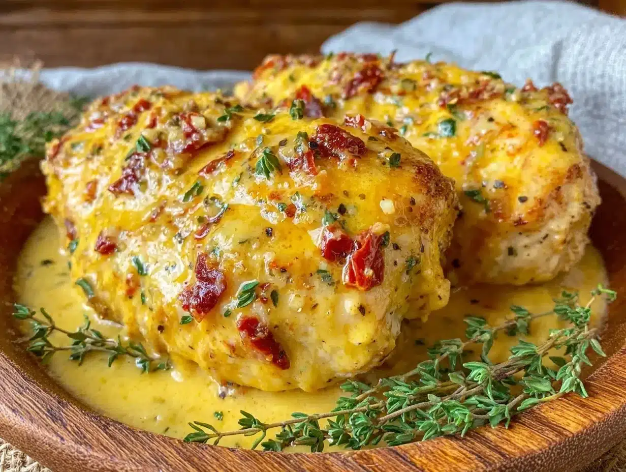 creamy tuscan garlic chicken preparation steps
