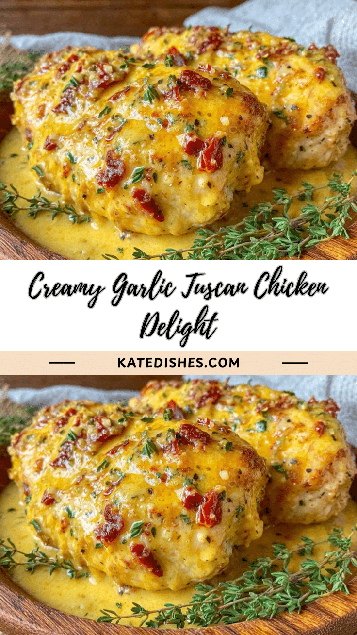 creamy tuscan garlic chicken recipe