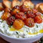 creamy whipped feta dip - featured image
