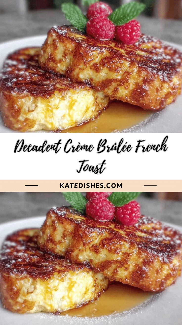 crème brûlée French toast recipe