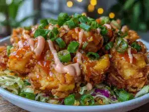 crispy bang bang chicken - featured image