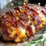 crispy BBQ bacon-wrapped chicken breast - featured image