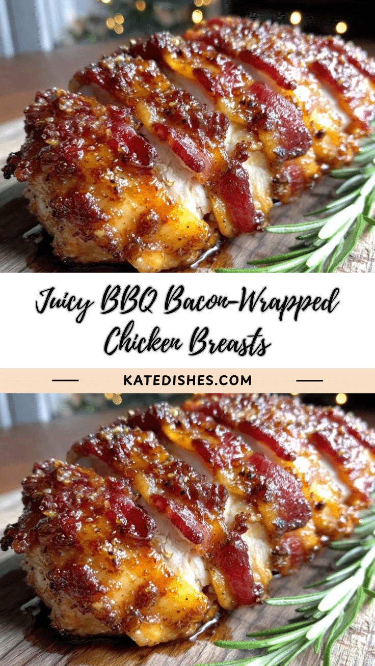 crispy BBQ bacon-wrapped chicken breast recipe