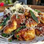 crispy brown butter sage gnocchi - featured image