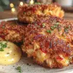 crispy crab cakes recipe - featured image