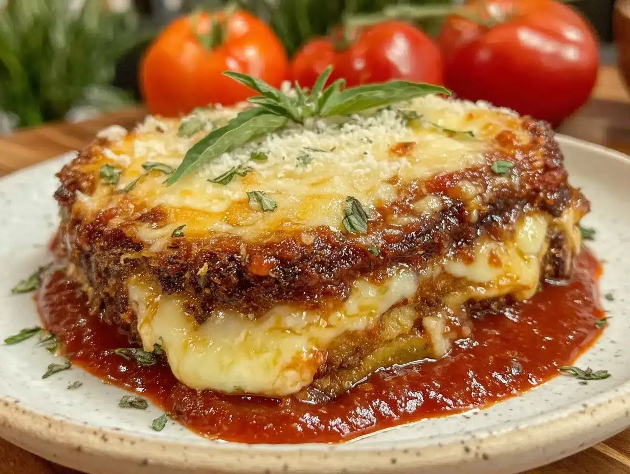 crispy eggplant parmesan preparation steps