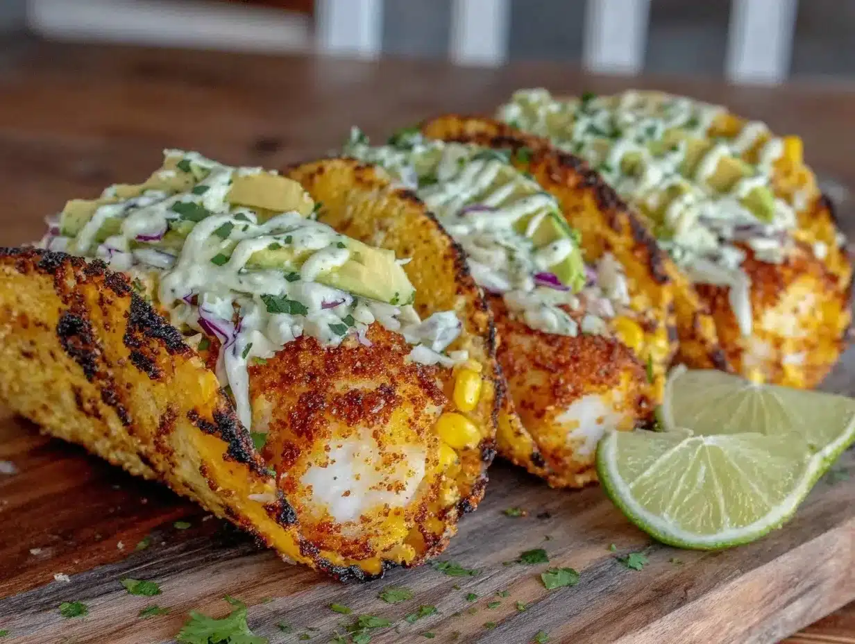 crispy oven-baked fish tacos preparation steps