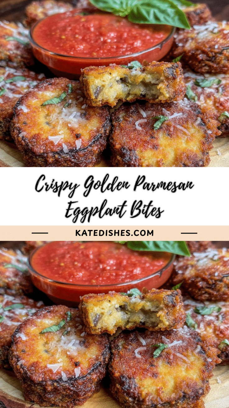 crispy parmesan eggplant bites recipe