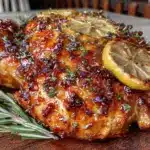 crispy roasted chicken with lemon and fresh herbs - featured image