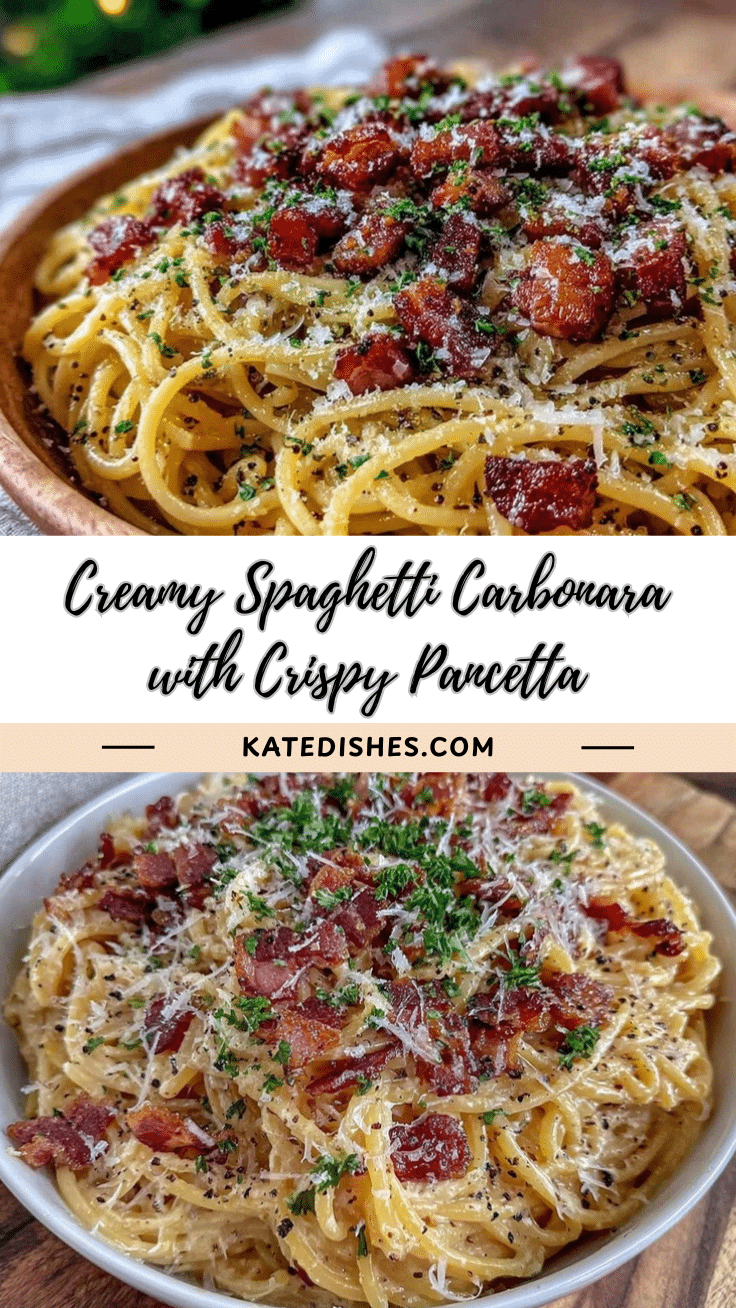 crispy spaghetti carbonara recipe