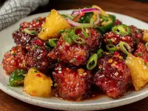 crispy sweet and sour pork - featured image