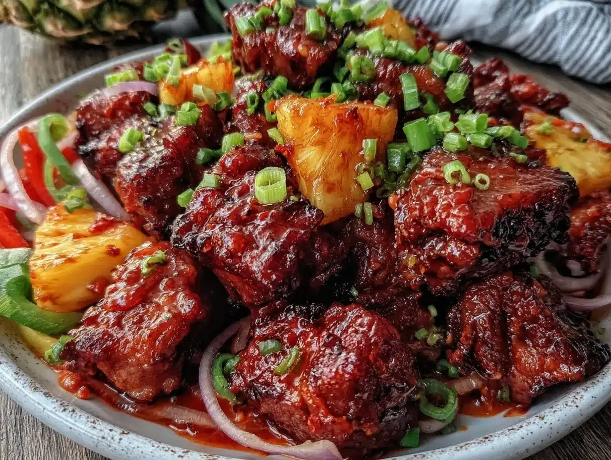 crispy sweet and sour pork preparation steps