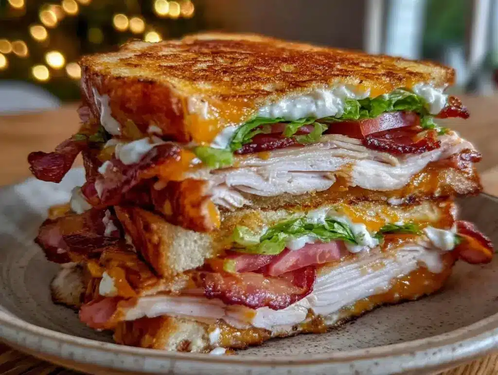 crispy ultimate club sandwich - featured image