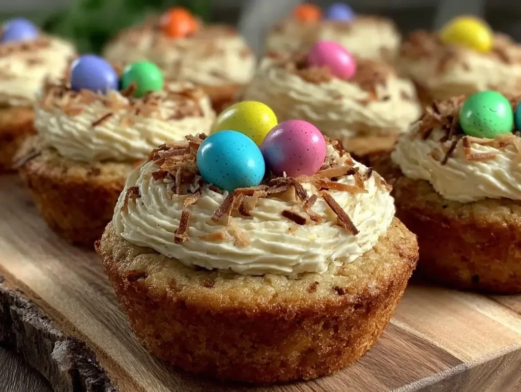 Easter Egg Nest Cupcakes - featured image