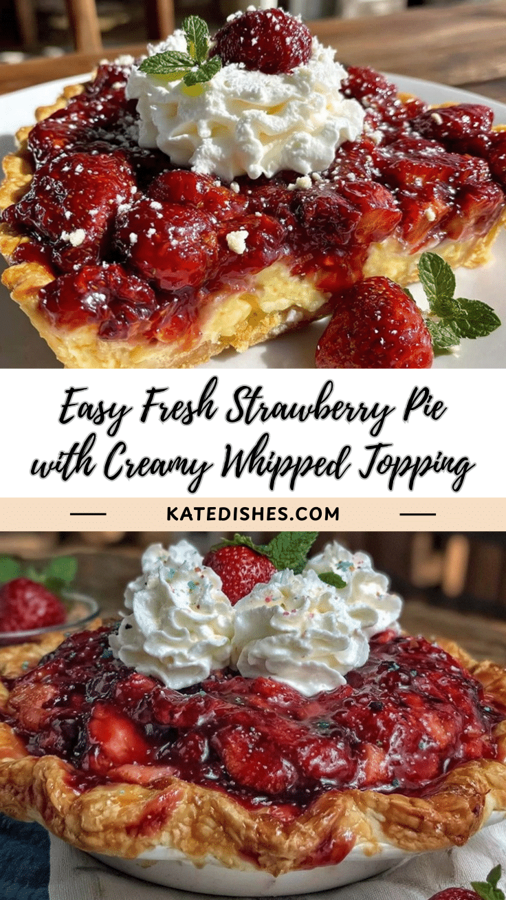 easy fresh strawberry pie recipe
