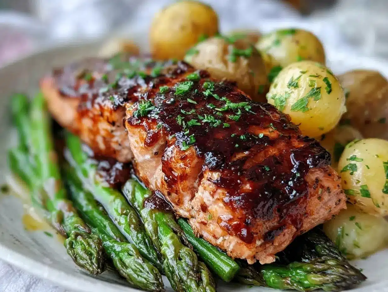 easy honey glazed salmon preparation steps