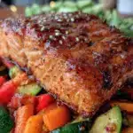 easy teriyaki salmon recipe - featured image