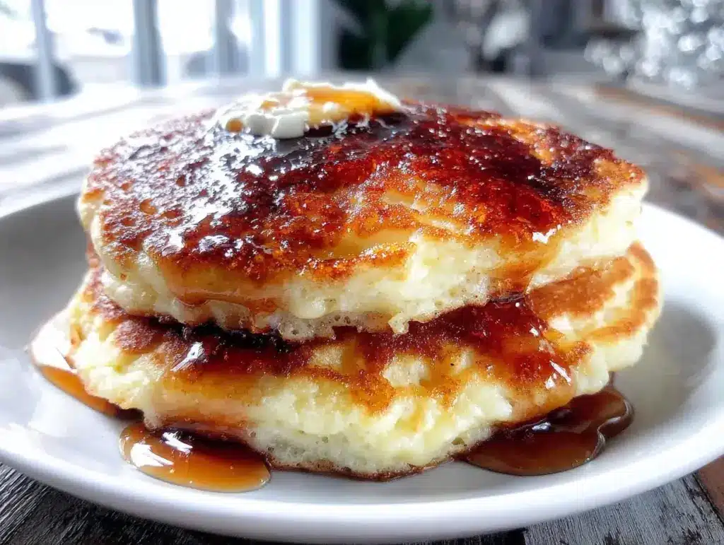 fluffy buttermilk pancakes - featured image