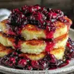 fluffy lemon ricotta pancakes - featured image