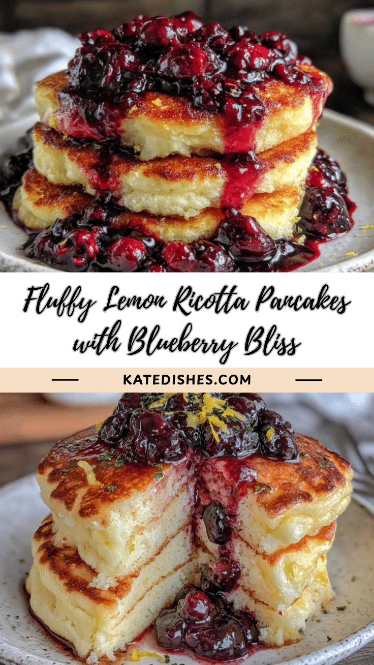 fluffy lemon ricotta pancakes recipe