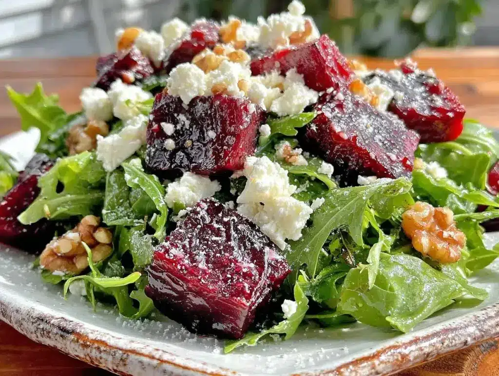 fresh arugula salad - featured image