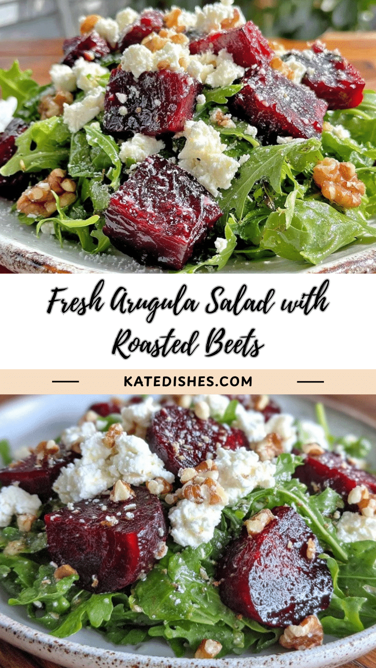 fresh arugula salad recipe