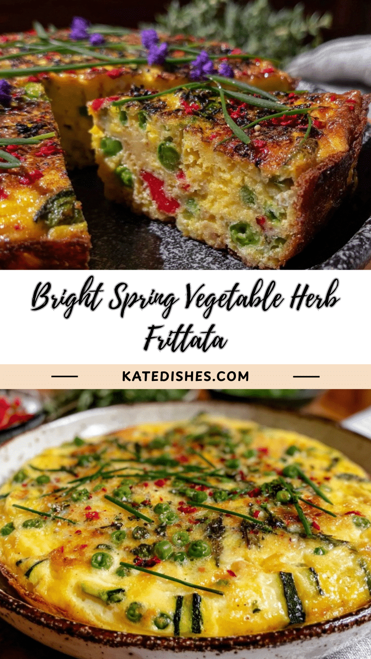 fresh spring vegetable frittata with herbs recipe