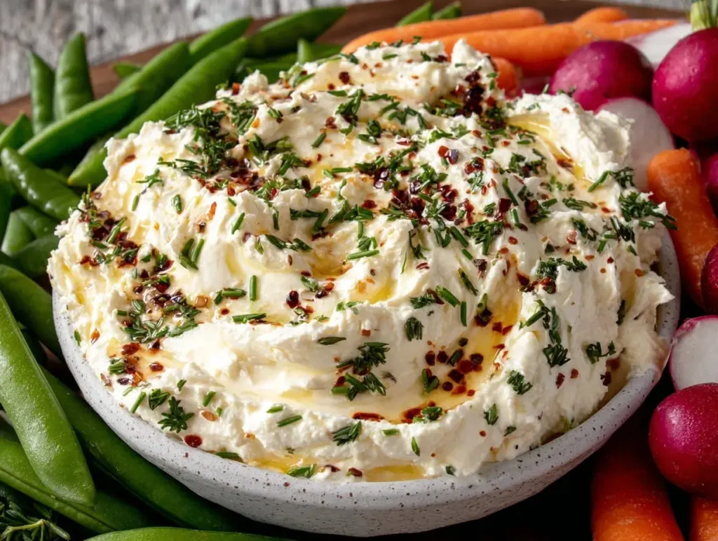 fresh whipped feta dip - featured image