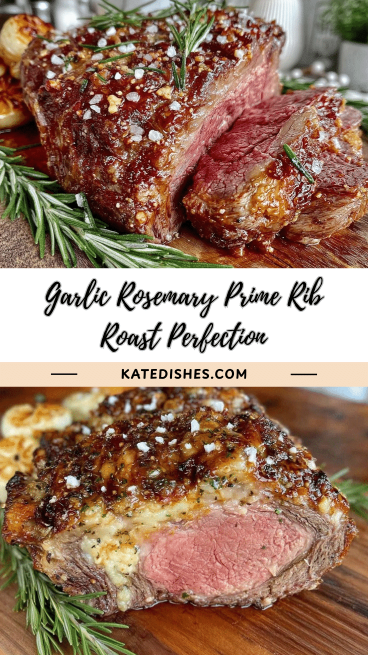 garlic and rosemary prime rib roast recipe