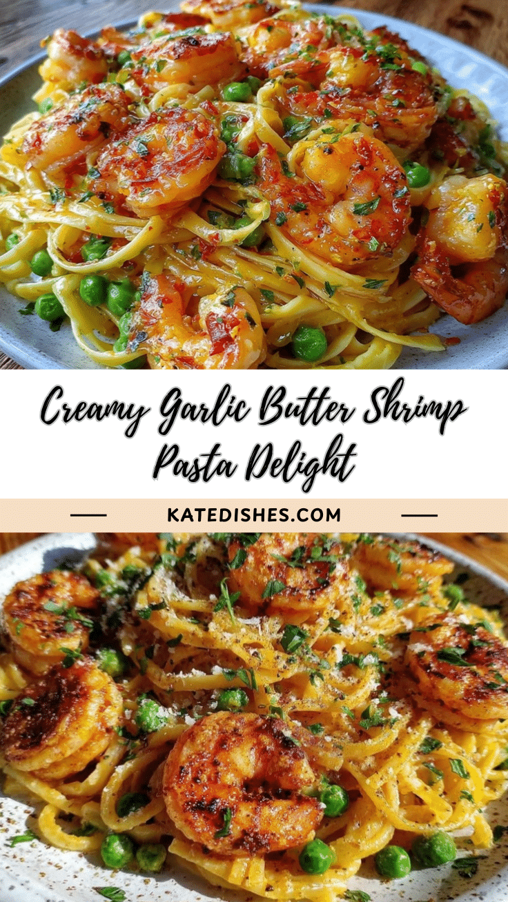 garlic butter shrimp pasta recipe