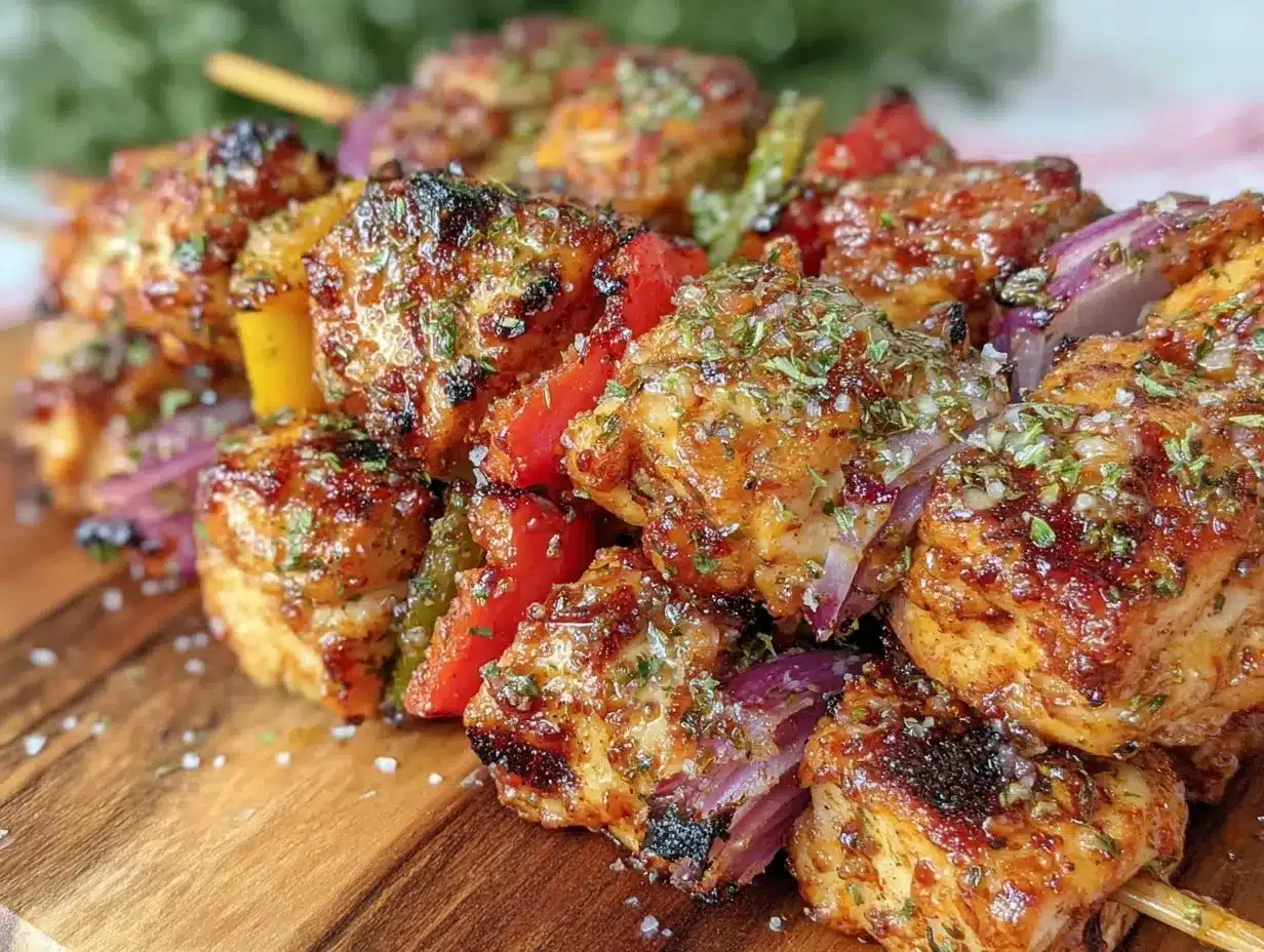 grilled chicken kabobs preparation steps
