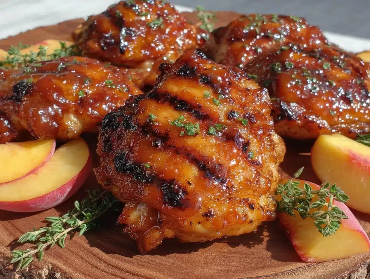 grilled chicken thighs preparation steps