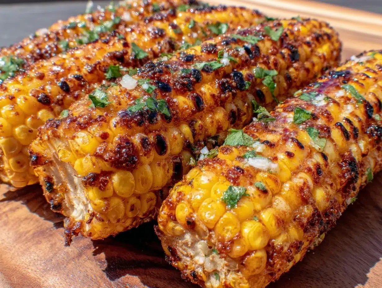 grilled corn on the cob preparation steps