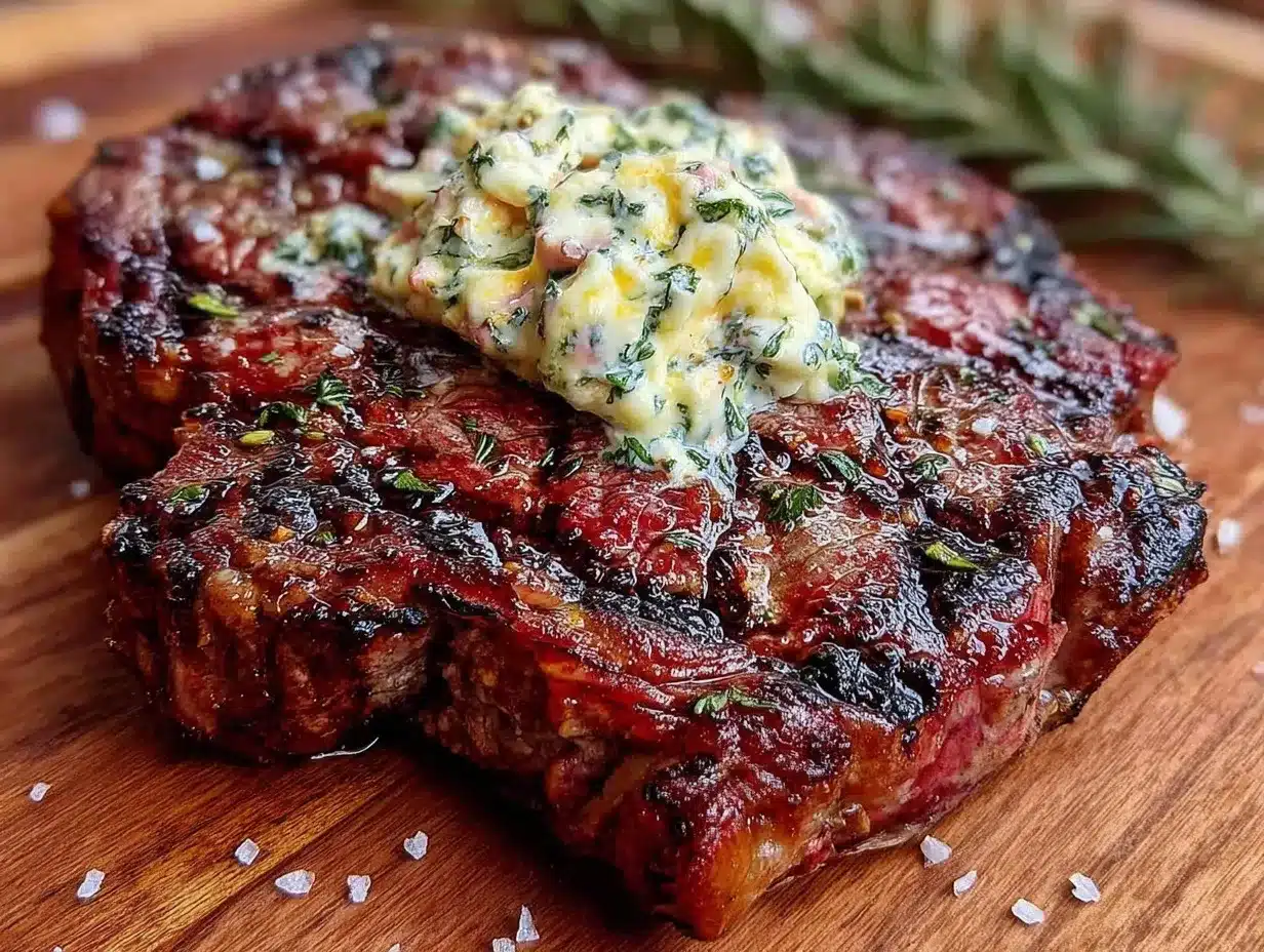 grilled ribeye steak preparation steps