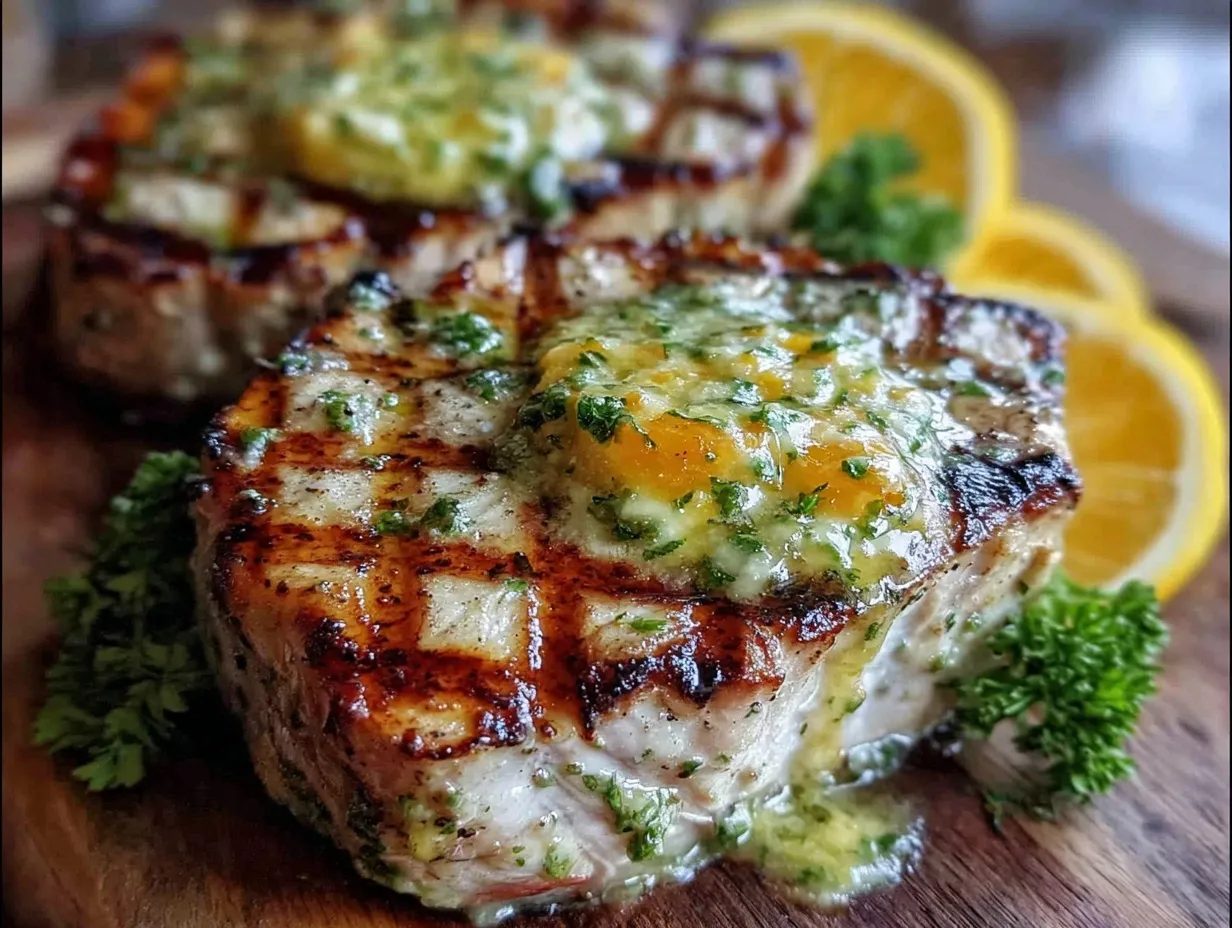 grilled swordfish steaks preparation steps