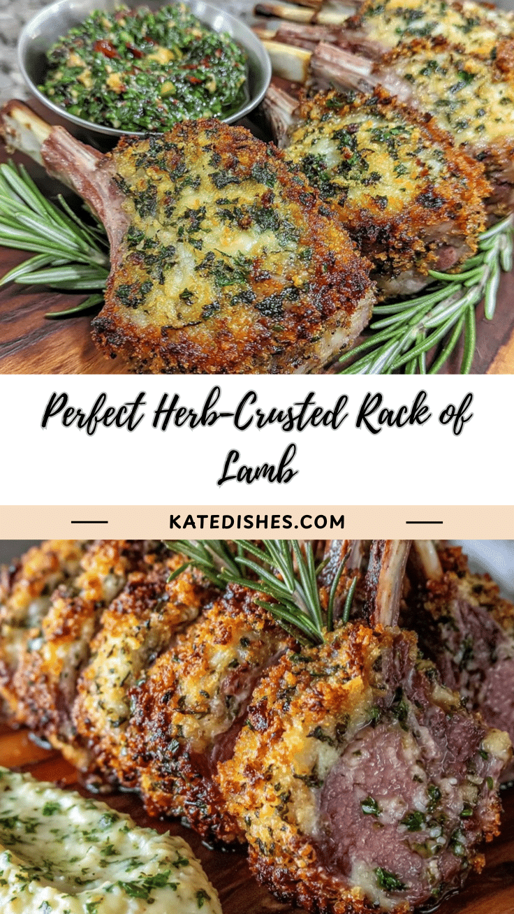 herb-crusted rack of lamb recipe