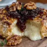 honey baked brie - featured image