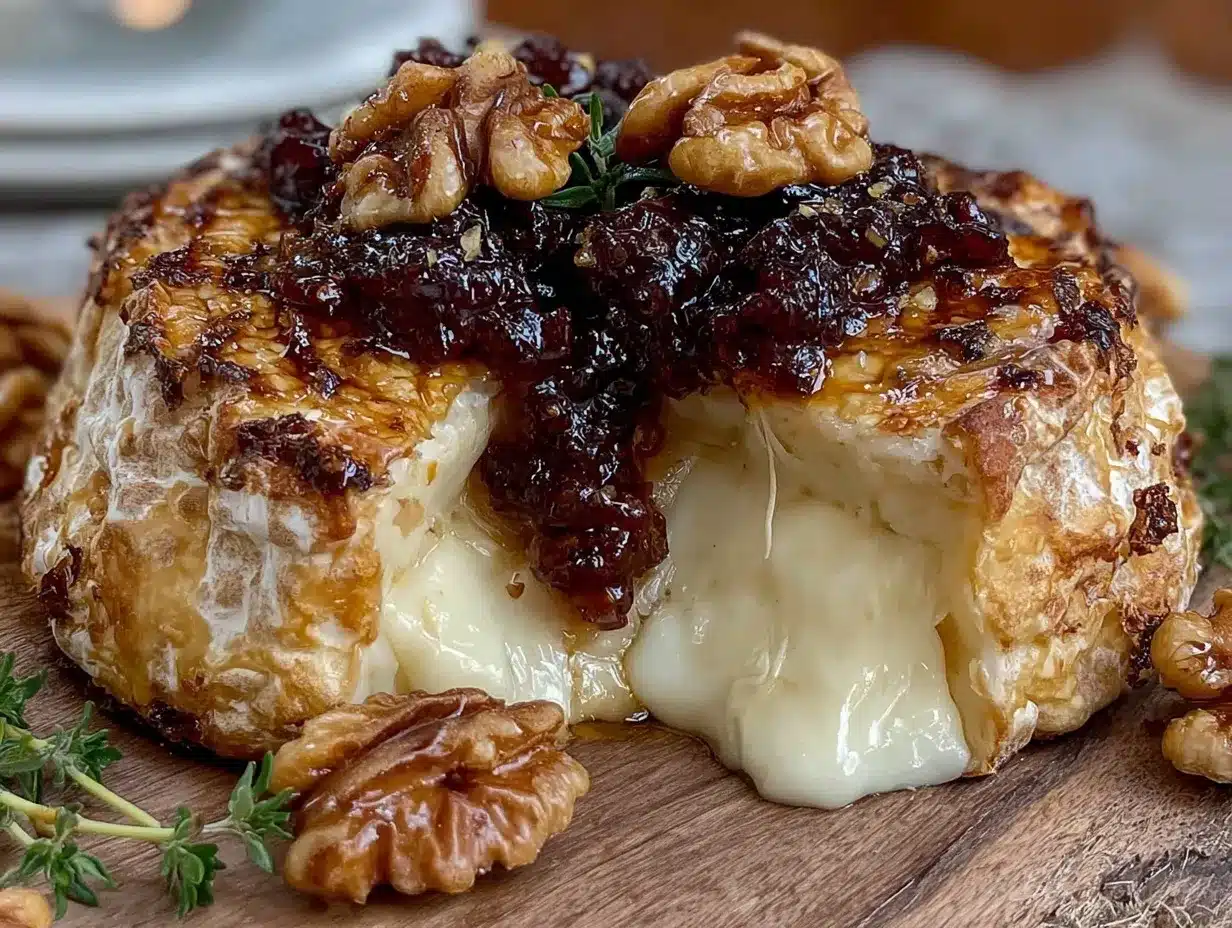 honey baked brie preparation steps
