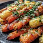 honey butter roasted carrots - featured image