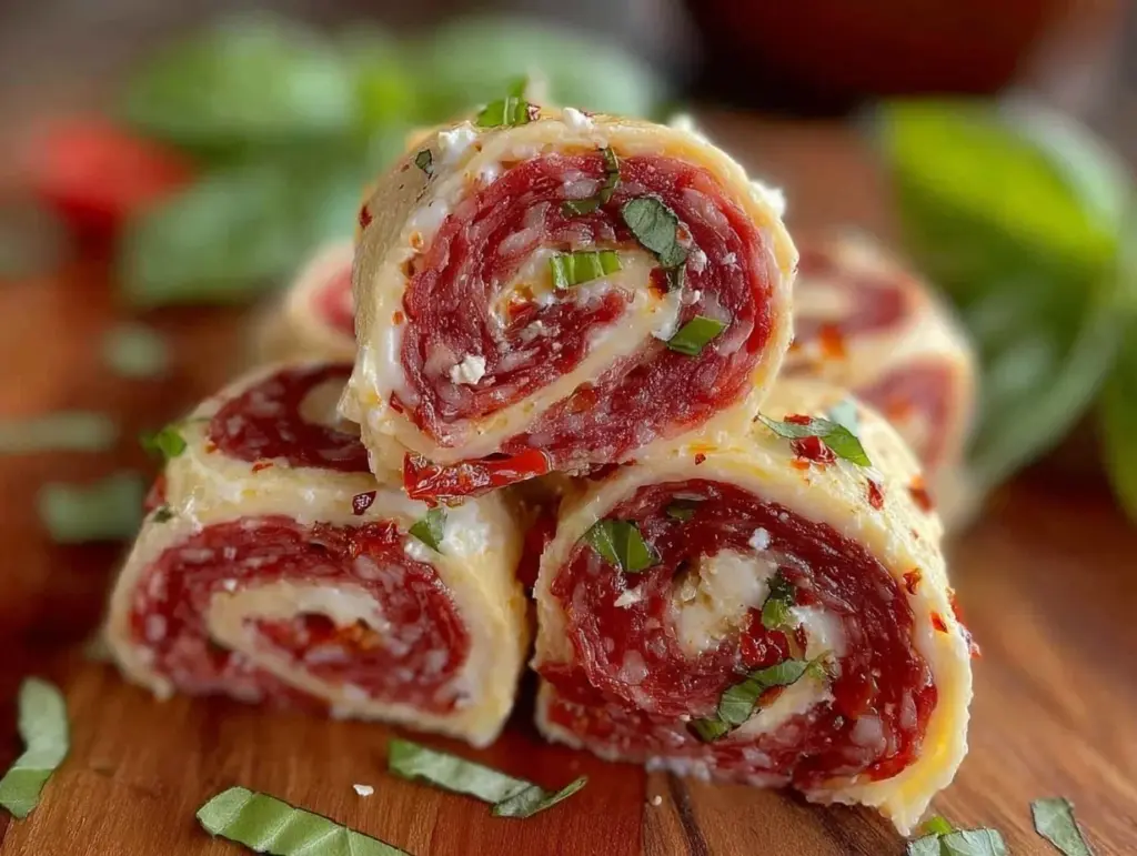 Italian pinwheel sandwiches - featured image
