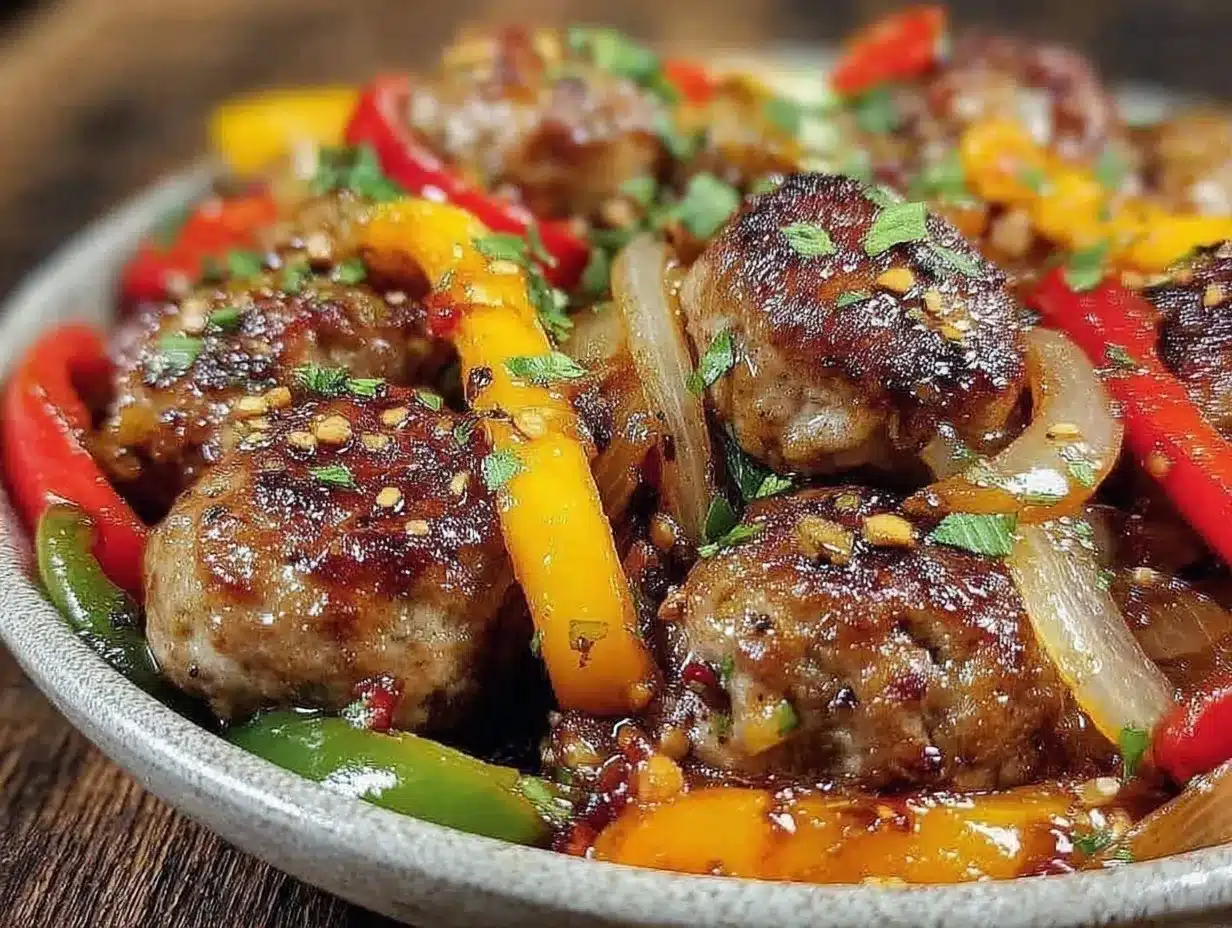 Italian sausage and peppers preparation steps