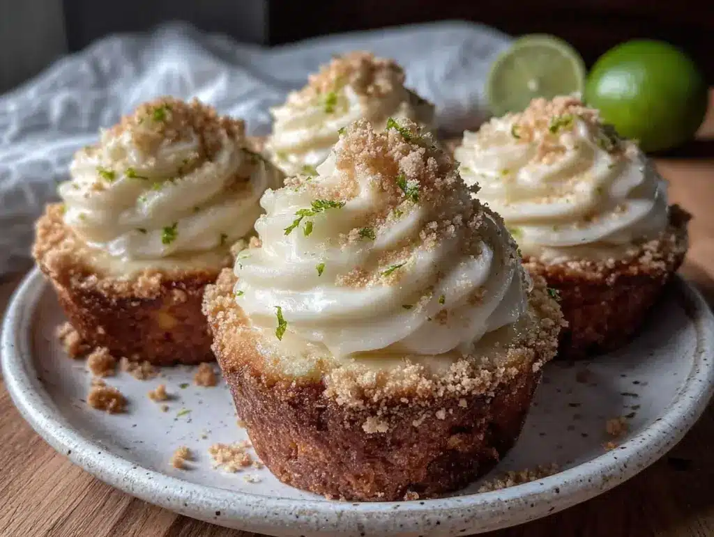 key lime pie cupcakes - featured image